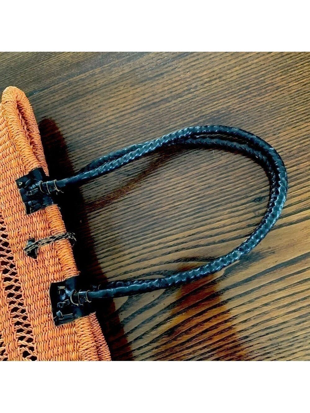 Wicker hand bag - Picture 9 of 11